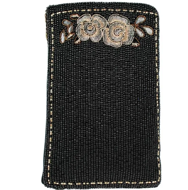 Mary Frances Guitar Player Crossbody Phone Bag