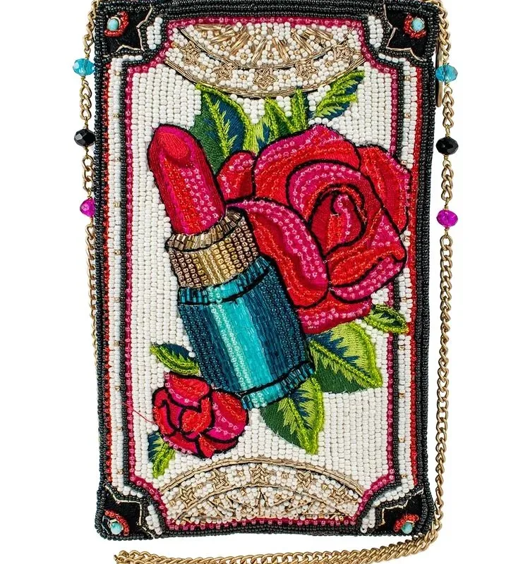 Mary Frances Hello Gorgeous Crossbody Phone Bag