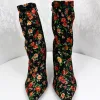 JustFab Flower Sequin Multicoloured Stiletto Shoes